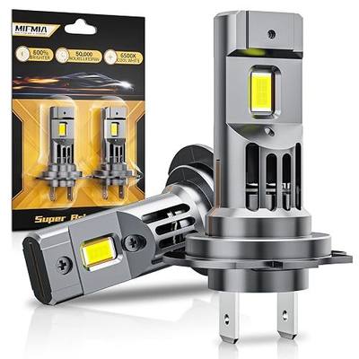 ππ πππ Bulb, 40000LM 800% Brighter 1:1 Mini Size, Backup 6500K Cool White Interior Off-Road Lights, No Adapter Required Non-Polarity, Plug and Play, Pack of 2, License Plate Lights