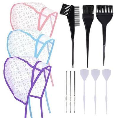 Highlight Caps for Hair, Highlight Cap with Hooks for Salon Hair Dyeing