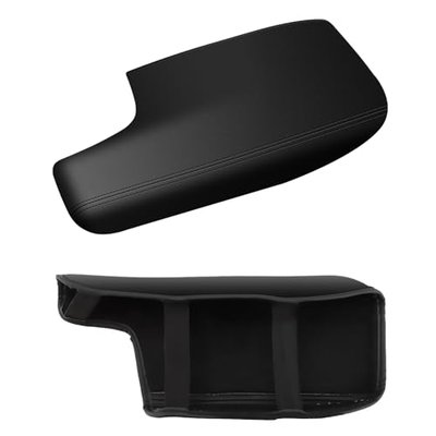 AOMSAZTO Console Cover for 2018-2023 Subaru Crosstrek Armrest Cover for Subaru Crosstrek Black