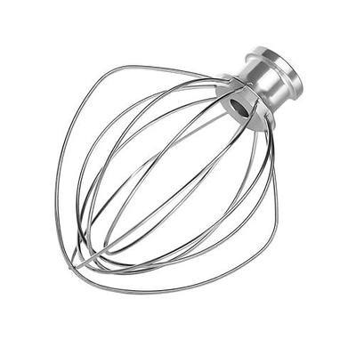 K45WW 6-Wire Whip Attachment Fits KitchenAid Tilt Head Stand Mixer - Egg Heavy Cream Beater, Cakes Mayonnaise Whisk for Kitchen Aid Mixer Accessory Replacement Parts