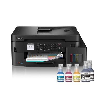 Brother INKvestment Tank 980 Wireless and Ethernet Color Inkjet All-in-One Printer with Multipurpose Tray | Includes up to 3 Years of Ink in-Box(1) and Limited Warranty(2) (MFC-T980DW) | Includes Up to 3 Years of Ink In-Box, Wireless Plus Ethernet, Auto Duplex, 150-Sheet Tray Plus 80-Sheet Multipurp