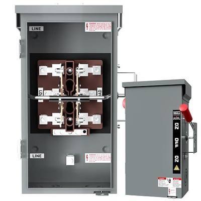 200A Manual Generator Transfer Switch,Heavy Duty 48000W General Double-Throw Safety Switch 120/240 Volt Transfer Switch for Home Generator Indoor & Outdoor