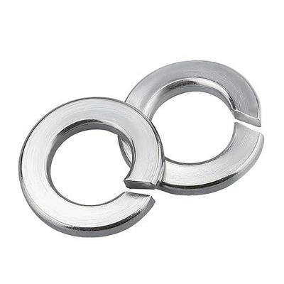 100-pack M6 Split Lock Washers, 304 Stainless Steel Spring Lock Washers | Corrosion Resistant Bulk Hardware Fits M6 Screws