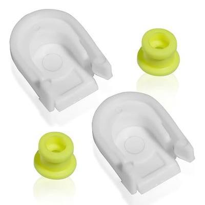 2 Pcs KV6Z-7K340-A DG9Z-7S004-A Transmission Shifter Cable Bushing with Cap | Fit for Ford Edge 2015-2018, Escape 2013-2019, Fusion 2013-2016, C-Max 2013-2018, Transit Connect 2013-2021