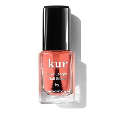 LONDONTOWN Nail Strengthener and Growth, Clear Nail Polish | Nail Hardener, Supports Length, Repairs Weak Brittle Nails, Adds Shine