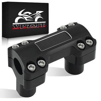 2'' Tall Handlbar Risers with 1.25" Clamping Cover Area for Harley Davidson Softail Fat Boy, Breakout/Dyna/Touring Street glide, Road glide, Electra glide, Road king