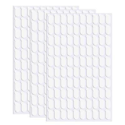 300Pcs Double Sided Adhesive Dots, Removable Clear Dots Sticky Tack, Waterproof No Trace Dots Adhesive Putty for Wall Hanging Crafts, Balloons Party Decorations Poster Picture Festival Decoration