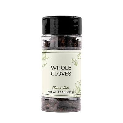 Olive & Vine Whole Cloves, Warm & Spicy, For Baking & Curries, Rich Tradition, Authentic Taste, For Global Recipes (1.28 Ounce)