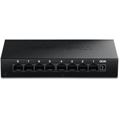 TRENDnet 8-Port 2.5Gb Switch, TEG-S381, 8 x 2.5G RJ45 Ports, 40Gbps Switching Capacity, NDAA + TAA Compliant, Ethernet Splitter, for Game Console, NAS, PC, Lifetime Protection