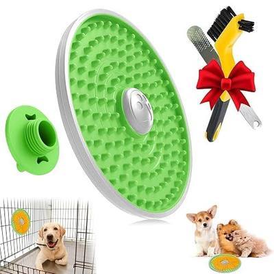 Lick Mat for Dogs Crate, Dog Lick Pads Slow Feeder, Lick Pad Crate Training Toy Crate Lick Plate, Very Suitable Peanut Butter, Treats Yogurt, Bolognese, for Boredom Relief Licking Pad