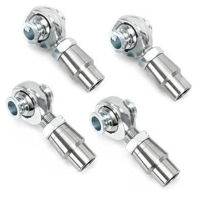 3/4'' Heim Joints Rod End Kit, 750” Chromoly Panhard kit Right and Left Hand Thread with Tube Adapter and Jam Nut for Steering Kit, Suspension, Traction Bars (2 Pair)