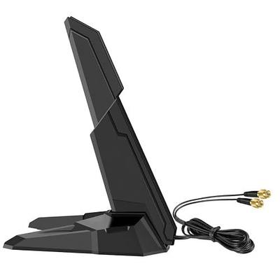 WiFi 6E WiFi 7 Tri-Band Performance RP-SMA Connector Antenna for MSI MAG B550/ B550M-VC/ B550M PRO-VDH/MAG B650/ PRO B650M-A/ B760/ PRO B760-P/MAG B760M/ Z790/ PRO Z790-A MAX Gaming Motherboard