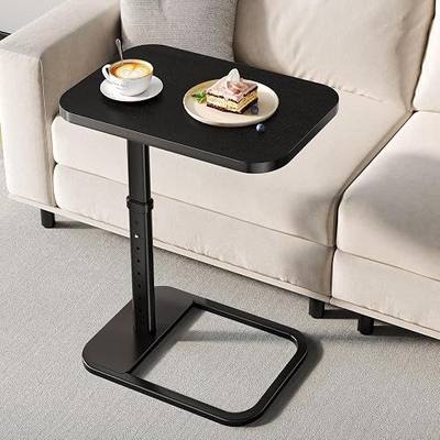 Adjustable Height TV Tray Table for Couch, Flip-Top Design | 19"-30" Height Range, 9-Position Lock System, Rounded Corners, Laptop Table, Snack Table, For Living Room & Bedroom