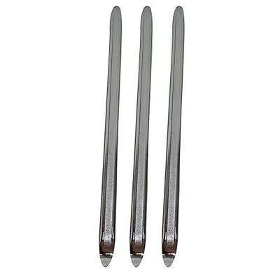 3-Piece 24-Inch Tire Iron Spoon Set - Heavy-Duty Steel Tire Pry Bar Kit with Zinc Coating, Bead Lifting Tool for Motorcycle, Car, and Vehicle Tire Maintenance