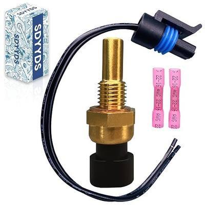 213-4514 213-4333 19236568 Engine Coolant Temperature Sensor with Pigtail Connector – Compatible with Buick LaCrosse, Chevy Silverado, GMC Yukon & More
