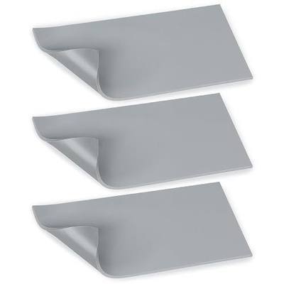 3PCS Silicone Heat Press Pad 1/8"x4"x8" Heat Press Cover Mat Heat Resistant to 536°F for Hat HTV Transfer Vinyl Ironing DIY Small Business Home Use