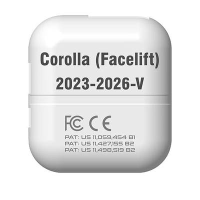 Protect-X Wheel Anti-Theft Smart Sensor for Corolla 2023-2026 (Facelift) | Plug & Play, Catalytic Converter & Wheel Anti-Theft, Window Breakage Alert, Window Control by Factory Keyfob, Valet Mode