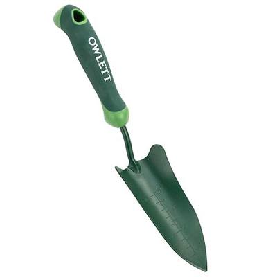 Garden Trowel with Measurements, High-Hardness Small Hand Shovel with Soft Ergonomic Handle, Rustproof Potting Trowel Gardening Hand Tools for Digging, Planting, Transplanting, Weeding