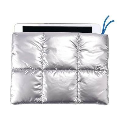 Thermal Sleeve for iPad, 12x9in Thermal Case for Kindle Outdoor Warm Tablet Bag Compatible with 11 Inch Pad and e-Reader to Prevent Overheating and Overcooling Accessories(Silver)