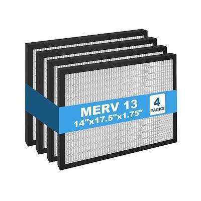4 Packs 14 x 17.5 x1.75 MERV 13 Replacement Dehumidifier Filter for DR90 & DR120 Dehumidifier Santa Fe Advance90 Advance100 Advance120
