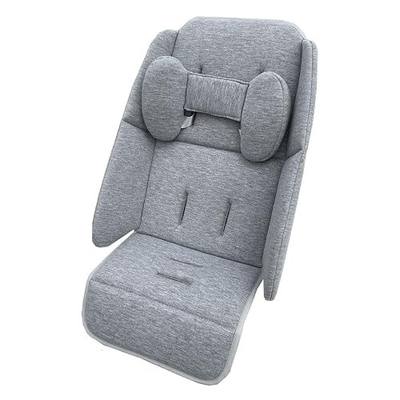 Stroller Infant Liner Seat Cushion Compatible with Uppababy Vista, Vista V2, Vista V3, Cruz V2, Rumbleseat V2, Skin Friendly Fabric (Light Gray)