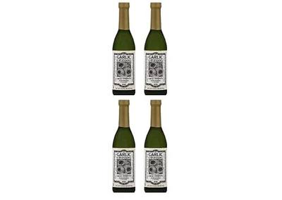 Garlic Expressions Classic Gourmet Vinaigrette Dressing, 12.5 Fl Oz Glass Bottles, 4 Pack