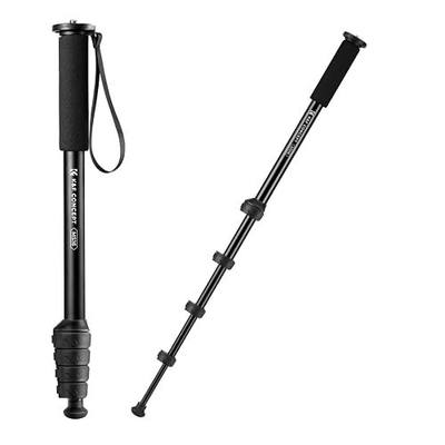 K&F CONCEPT Camera Monopod, 63" Aluminum Photography Monopod | 5-Section Height, Lightweight & Portable Camera Accessories, Payload 11lb, MS16