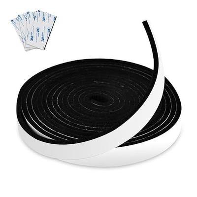 KitchenRaku High Temp BBQ Grill Gasket for Smokers, 150 x 7/8 Inches, Black | Grill Smoker Replacement Parts, Black Gasket Replacement, Self Adhesive, Seals Smoke And Heat, Easy to Install