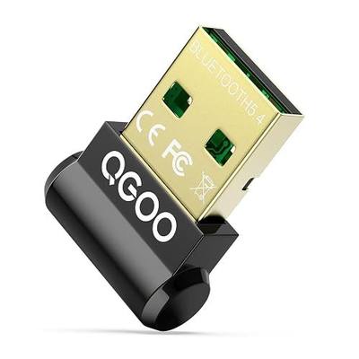 Bluetooth Adapter for Desktop PC: Plug & Play 5.4 USB Mini EDR Dongle Receiver & Transmitter for Laptop Computer Compatible with BT Headphones Keyboard Mouse Only Windows 11/10/8.1