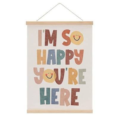 Boho Classroom Decor Wall Decor Poster Hanger, Teacher Gits, Welcome Sign Wall Hanging Flag Banner, Classroom Decoration Nursery Toddler Kids Room Playroom Decoration Wall Art Christmas Birthday Gifts
