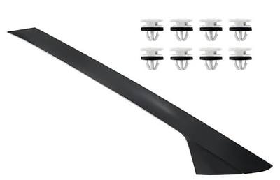 A-Pillar Molding Trim kit w/Clips Compatible with 2011-2019 Ford Explorer Right Passenger Side Outer Windshield Molding Trim Replace BB5Z-7803144-AA 926-451 BB5Z7803136AA BB5Z7803136AB BB5Z7803136BA