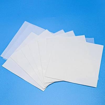 Weighing Paper, 4 x 4 Inches Laboratory Sample Weighing Paper, Non-Stick Non-Absorbing, High-Gloss for Scale Measurement Samples Transfer (500)