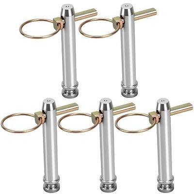5 Pack S07070200 Hitch Pin Accessories Cat 1 Top Link Pin 3/4 in Dia Pin 5-1/2 Top Link Pin for Tractors, Replace195589M1 AC339942 - Upgraded