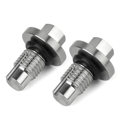 2PCS Stainless Steel Supercharger Bleeder Screw Kit for Audi A6 | A7 | A8 | Compatible with Q5 | S4 | S5 | SQ5 & Touareg Hybrid – 3.0L Supercharged V6 Engine-Replaces 06E 127 535B