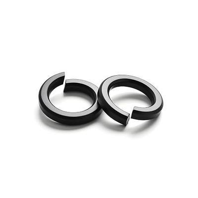 5/16'' (100 Pack) Split Lock Washer, Black Oxide (18-8) 304 Stainless Steel Spring Lock Washer