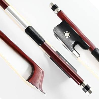 Brazilwood Cello Bow 4/4 Full Size 71.5cm Ebony Frog Natural Mongolian White Horsehair Well Balanced Sweet Tone