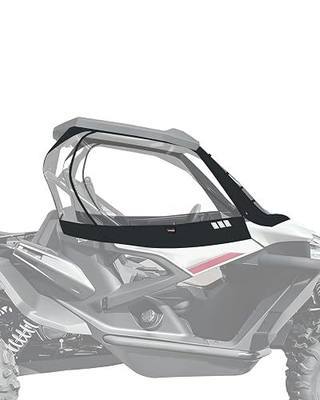 StarknightMT ZForce 950 Soft Upper Doors PVC Roll Up Upgraded Zippers | Compatible with CFMOTO Zforce 950 H.O Sport, H.O EX 2022-2024, 950 Sport 2020-2022; Block Rain, Mud; Tear-Resistant PVC