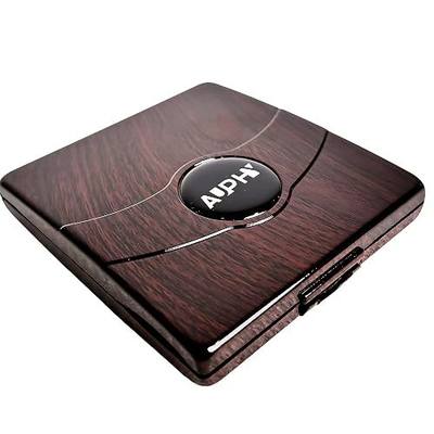 Reeds Case for Clarinet Reeds Saxophone Reeds,Holds 8 Pieces for Multi-Instrument Reed,Rosawood Grain PC Material