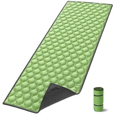 FOCHIER F Camping Cot Mattress Pad, Soft Comfortable 75"X30" Cot Mattress Topper Pad,Non-Slip Lightweight Thin Sleeping Pad for Camping Cot, Home Use