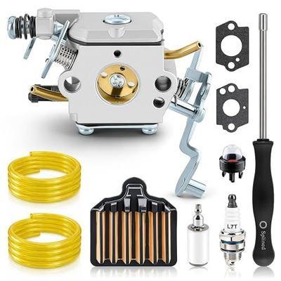 MOTOALL Carburetor 573952201 Fit for Poulan PP5020AV PP5020 PP5020AVX Chainsaw for Craftsman 358350980 358350981 358350982 Gas Chainsaw Parts