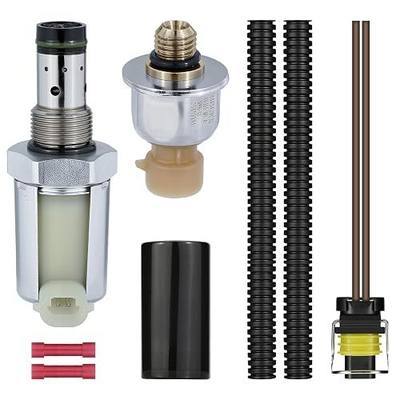 IPR Valve 6.0 Power-stroke Injector Pressure Regulator & ICP Control Sensor Compatible with 2003-2010 Ford Super Duty F250 F350 F450 F550 E350 E450 Excursion 6.0L Diesel Turbocharged,5C3Z9C968CA