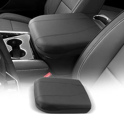 CDEFG for 2025 2026 Chevrolet Tahoe Center Console Cover Armrest Box Cover for Tahoe (LS, LT, RST, Z71, Premier, High Country) Accessories Console Arm Rest Protector