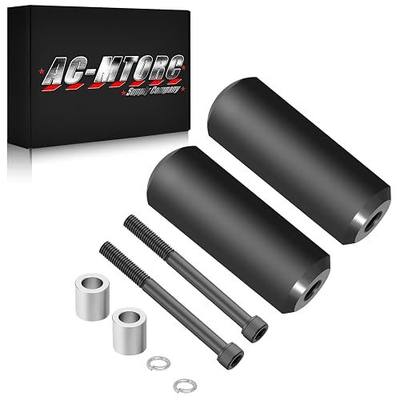 4" Upper Shock Mount Frame Sliders Falling Crash Protector Guards Falling Side Protector No Cut Kits for Harley Sportster XL883 XL1200 2004-2022