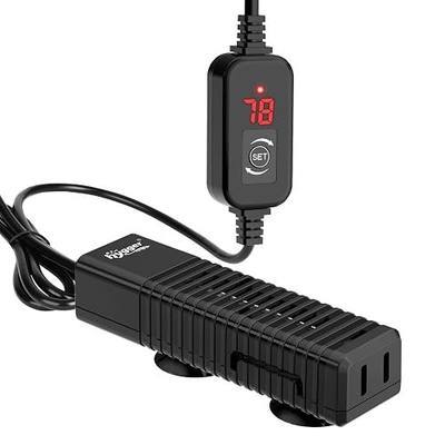 hygger Nano Submersible Aquarium Heater for 3-8 Gallon Fish Tank Betta Heater with Digital Display, Adjustable Temperature Controller 30Watt
