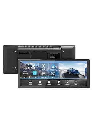 INNOVV V2 10.3 Inch Wireless CarPlay & Android Auto HD IPS Touch Screen 1920x720, Universal Fit, Plug and Play, Mirror Link, GPS, Loop Recording, Siri & Google Assistant, Adjustable Magic Stand