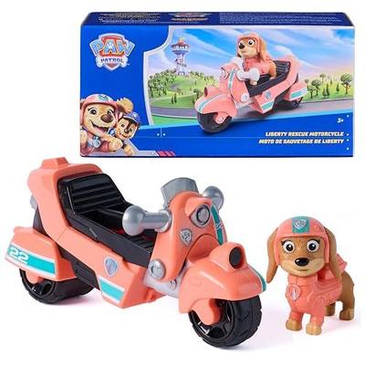 Paw Patrol Liberty Rescue Motorcycle Bike Toy and Action Figure