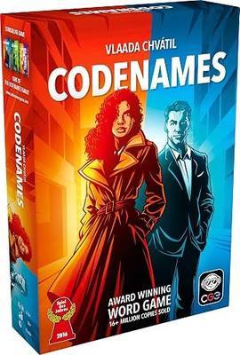 CGE Codenames Board Game (2nd Edition) | The Top Secret Word Association Party Game for Friends & Family Game Nights, 4+ Players