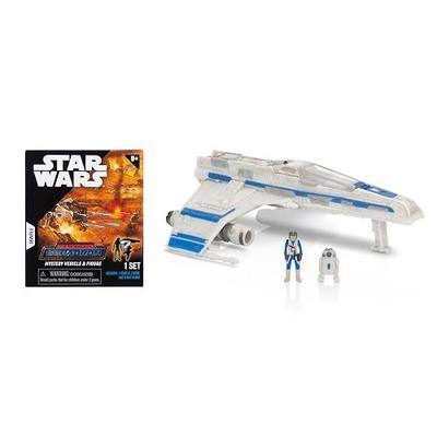Star Wars Micro Galaxy Squadron Lt. Callahan’s E-wing Mystery Bundle - 5-Inch and 2.5-Inch Vehicles with Accessories (Amazon Exclusive)