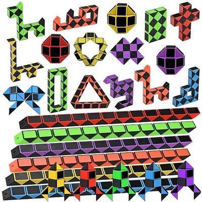 GOLDGE 28 Pack Mini Cube Puzzle Fidget Toys Bulk Party Favors | Goodie Bag Stuffers for Kids, Travel Toys for Ages 4-8, Treasure Box Toys for Classroom, Birthday & Back to School Gifts