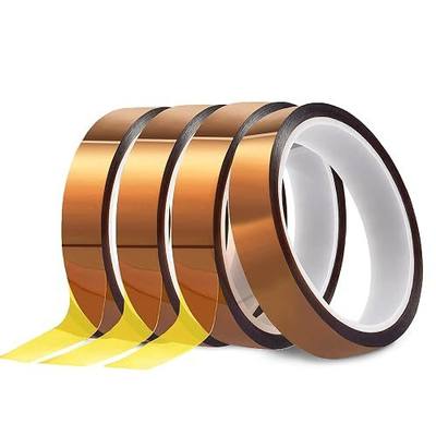 Heat Tape for Sublimation, 10mm x 4 (108ft), Heat Transfer Tape, Thermal Tape, Heat Resistant Tape for Heat Press, Printing, Soldering, Protecting Circuit Board, No Residue